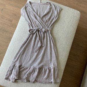 Caution to the Wind / Striped Dress / Medium